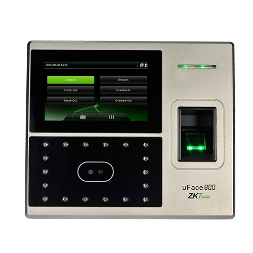 Все ZKTeco гибридный терминал uface800 видеонаблюдения в магазине Vidos Group