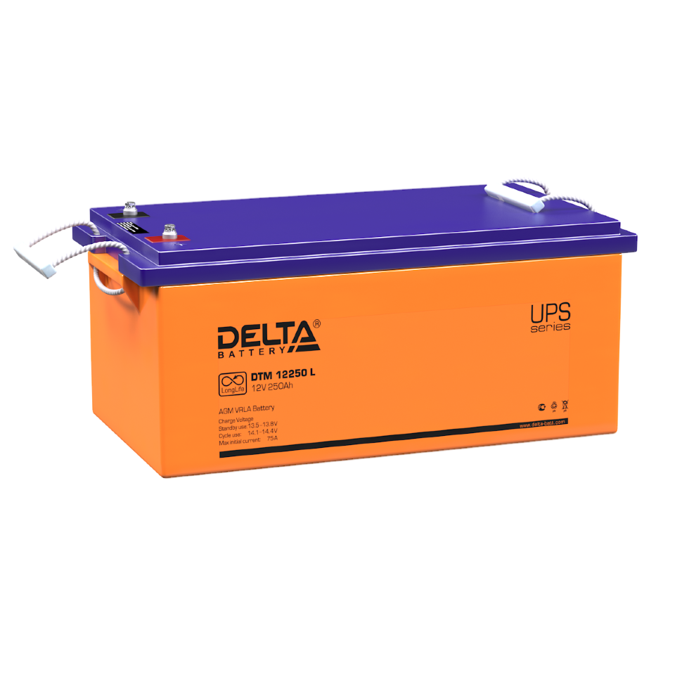 Все DELTA battery DTM 12250 L видеонаблюдения в магазине Vidos Group