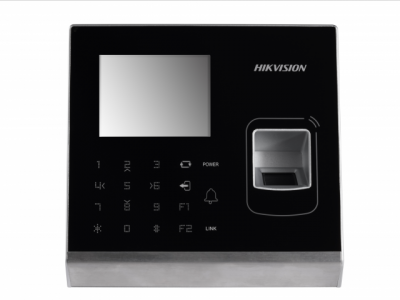 HikVision DS-K1T200EF терминал доступа со встроенными считывателями Mifare карт и отпечатков пальц