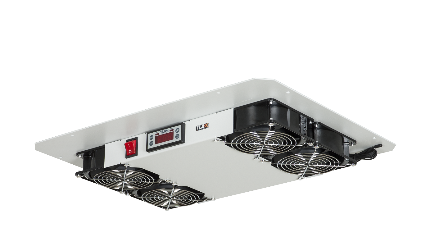 Все TLK TLK-FAN4-TERM-GY аксессуар для шкафов и стоек 19” видеонаблюдения в магазине Vidos Group