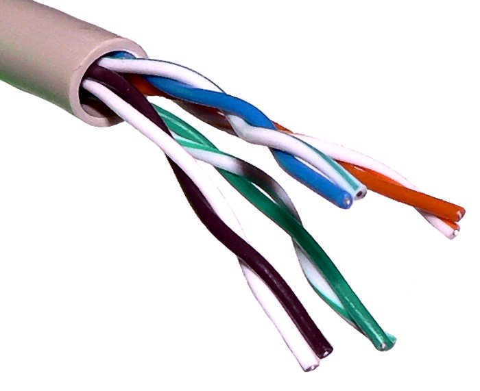 Паритет ParLan U/UTP Cat5e 4х2х0,52 PVC кабель витая пара (LAN)