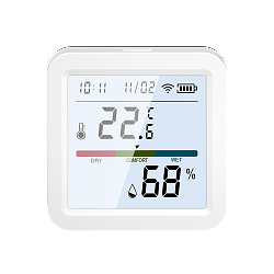 Fox FX-WS1Monitor WiFi автономный датчик температуры и влажности с дисплеем
